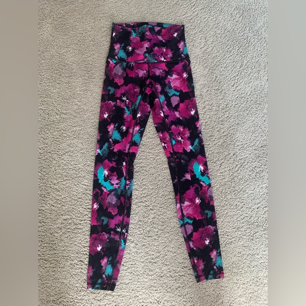 Lululemon wunder under high rise pants